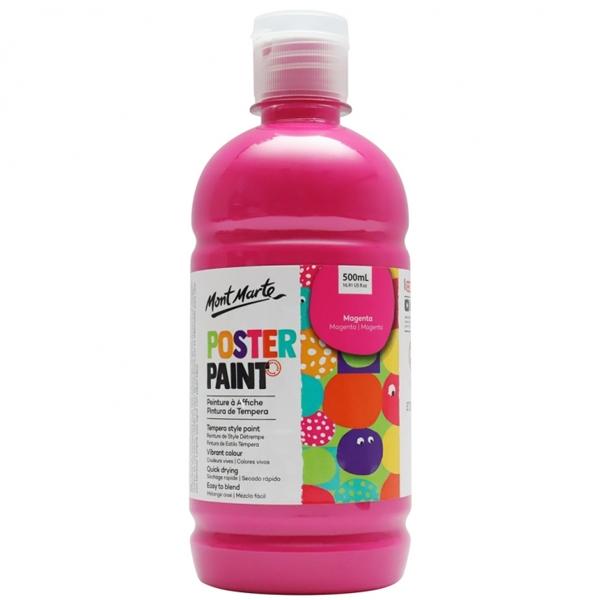 Màu Poster Mont Marte 500 ML MPST0008 - Màu Magenta