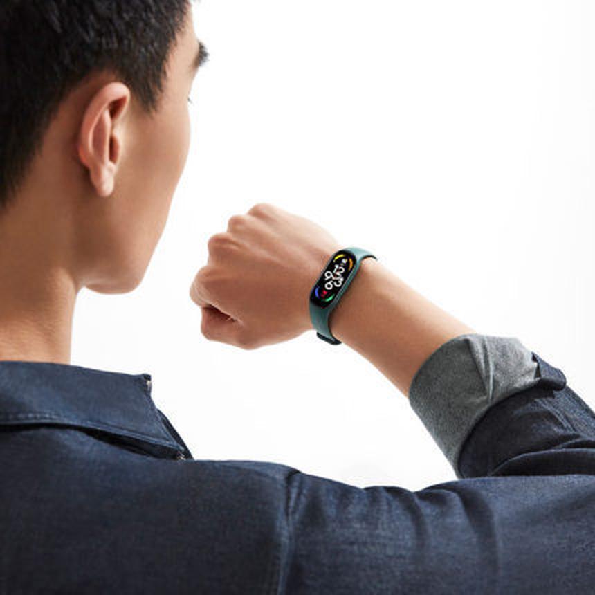 Giá thấp nhất mới ra mắt sản phẩm Vòng tay Xiaomi đồng hồ thể thao chống nước 7NFC giấc ngủ theo dõi nhịp tim oxy trong máu phù hợp để thanh toán oxy trong máu