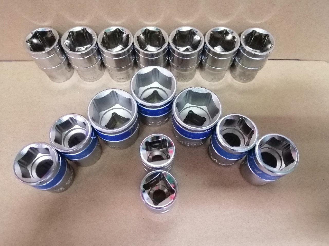 Đầu khẩu 1/2'' loại ngắn 8mm - 24mm