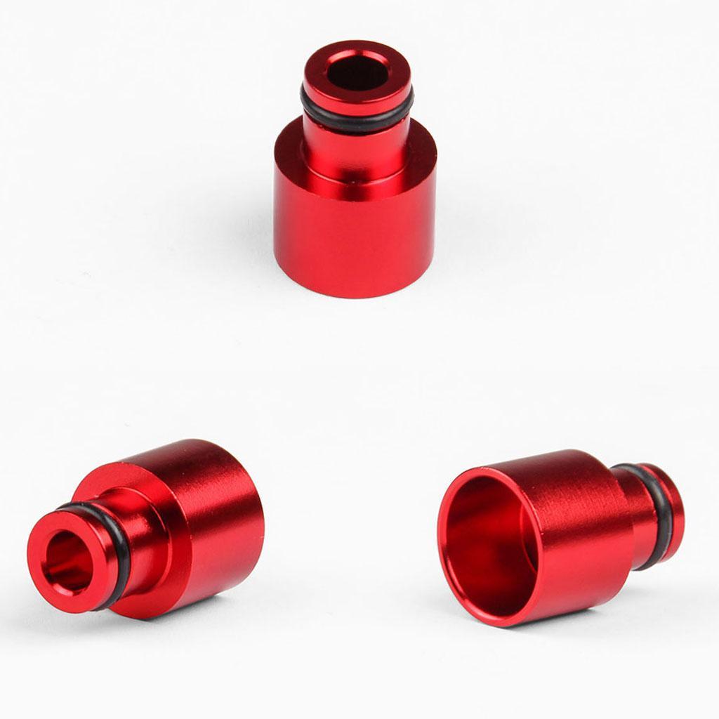 8pcs Fuel Injector Adapters Replace for Car Blue Red