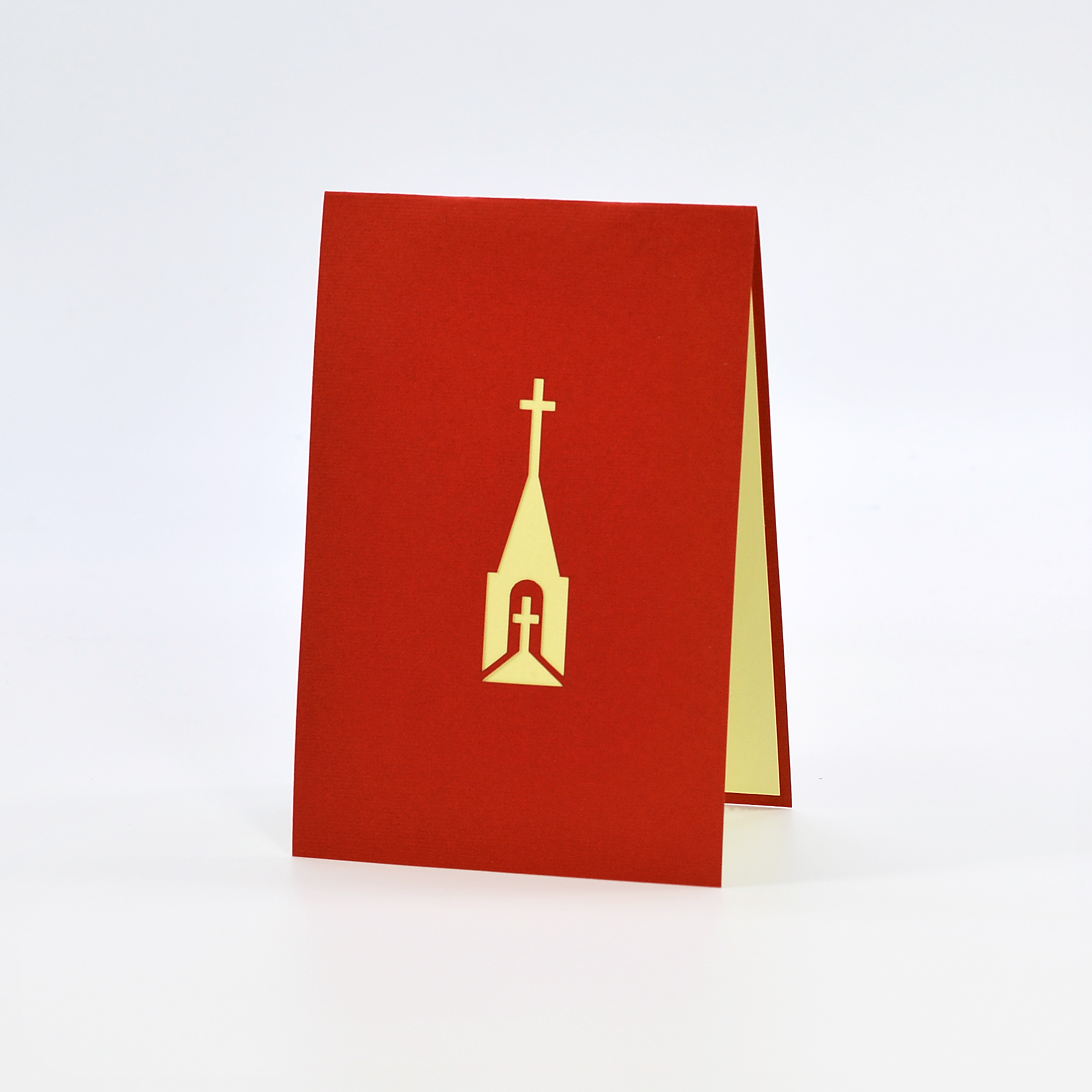 Thiệp nổi 3D handmade The Church- Nhà thờ size 10x15 cm CN049