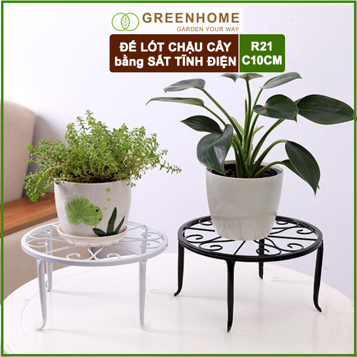 KHUNG SẮT ĐỂ CHẬU 21*10