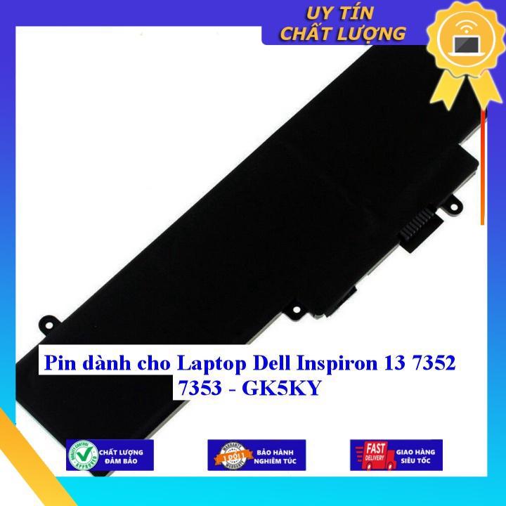 Pin dùng cho Laptop Dell Inspiron 13 7352 7353 - GK5KY - Hàng chính hãng  MIBAT1279