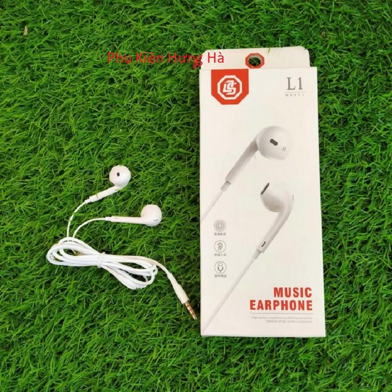 Tai Nghe Dây nhét tai cổng 3.5mm dành cho điện thoại Android samsung oppo iphone