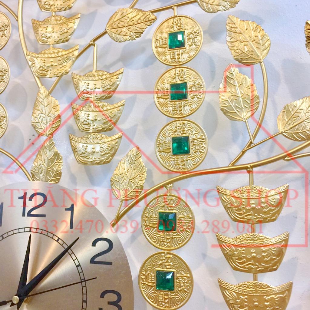Đồng Hồ Treo Tường Cây Kim Tiền - mang Tài Lộc TP-005