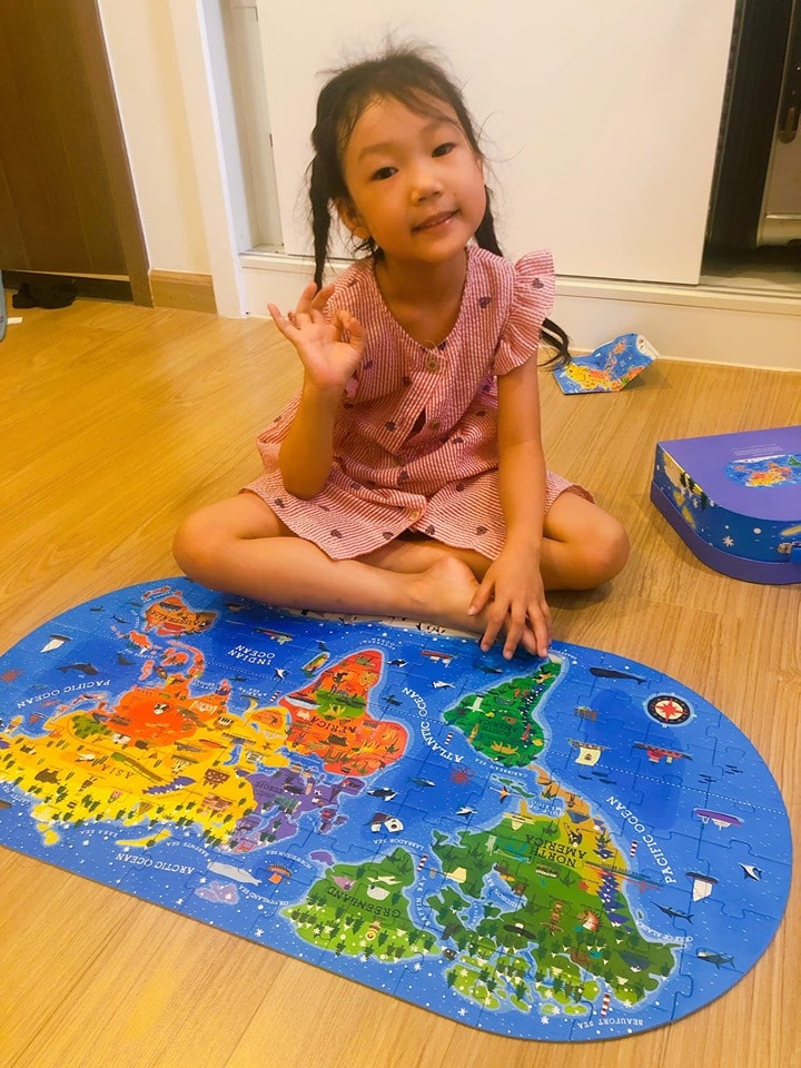 Puzzle Mideer - Xếp hình Our World - thế giới tươi đẹp