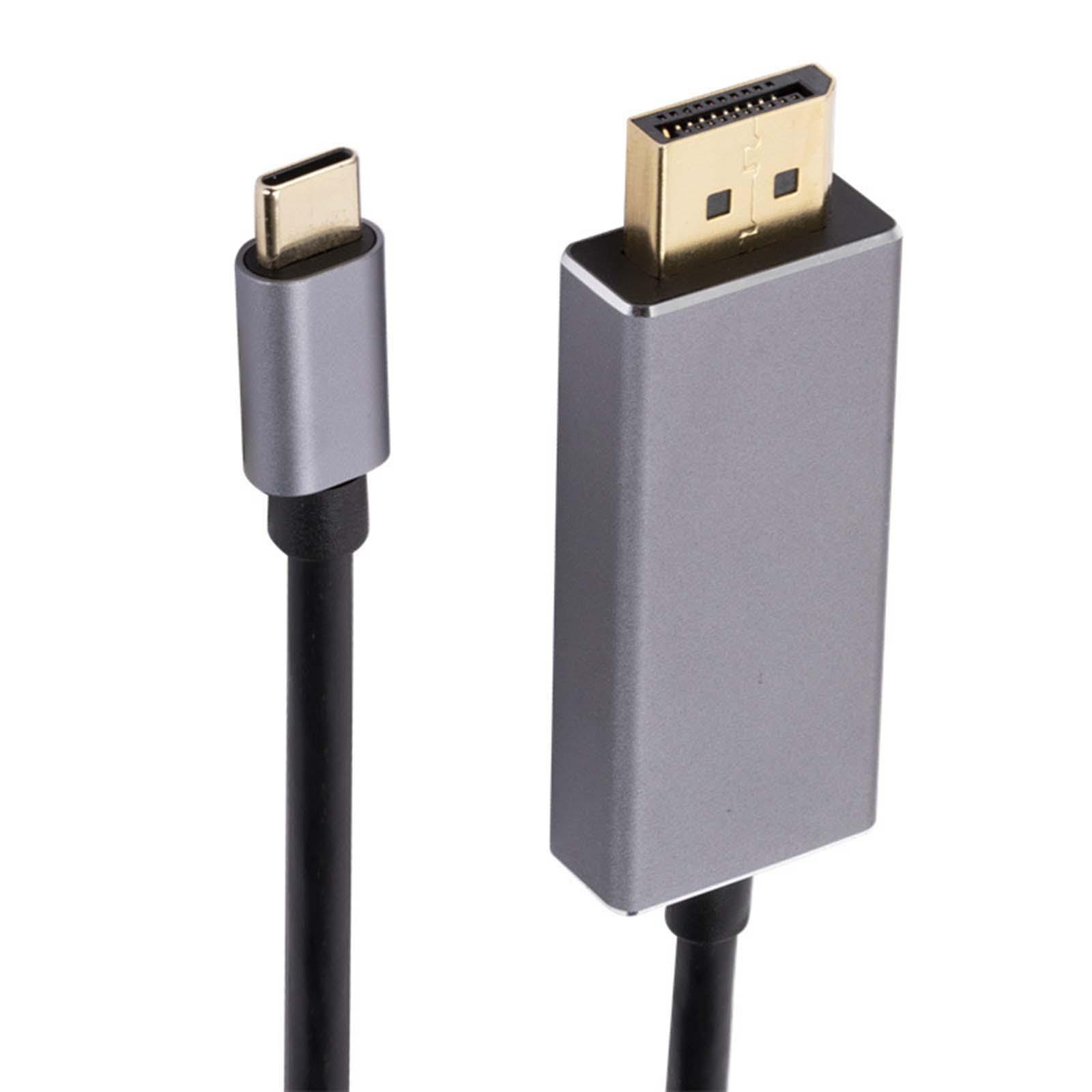 8K   Cable 1.8M Cable USB C to DP Cable Premium for   PC