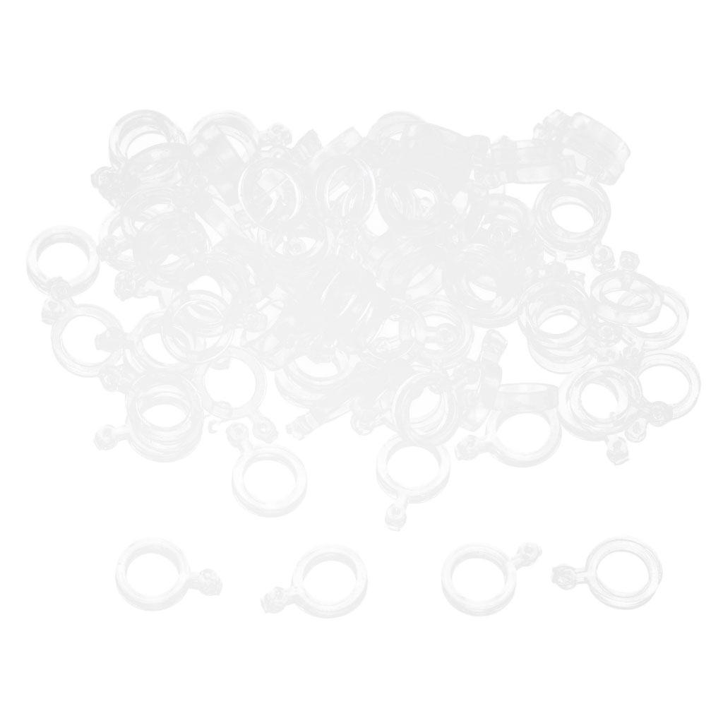 Elastic Rubber Carp Pellet Bait Bands for Carp Coarse Fishing Tackle Clear L