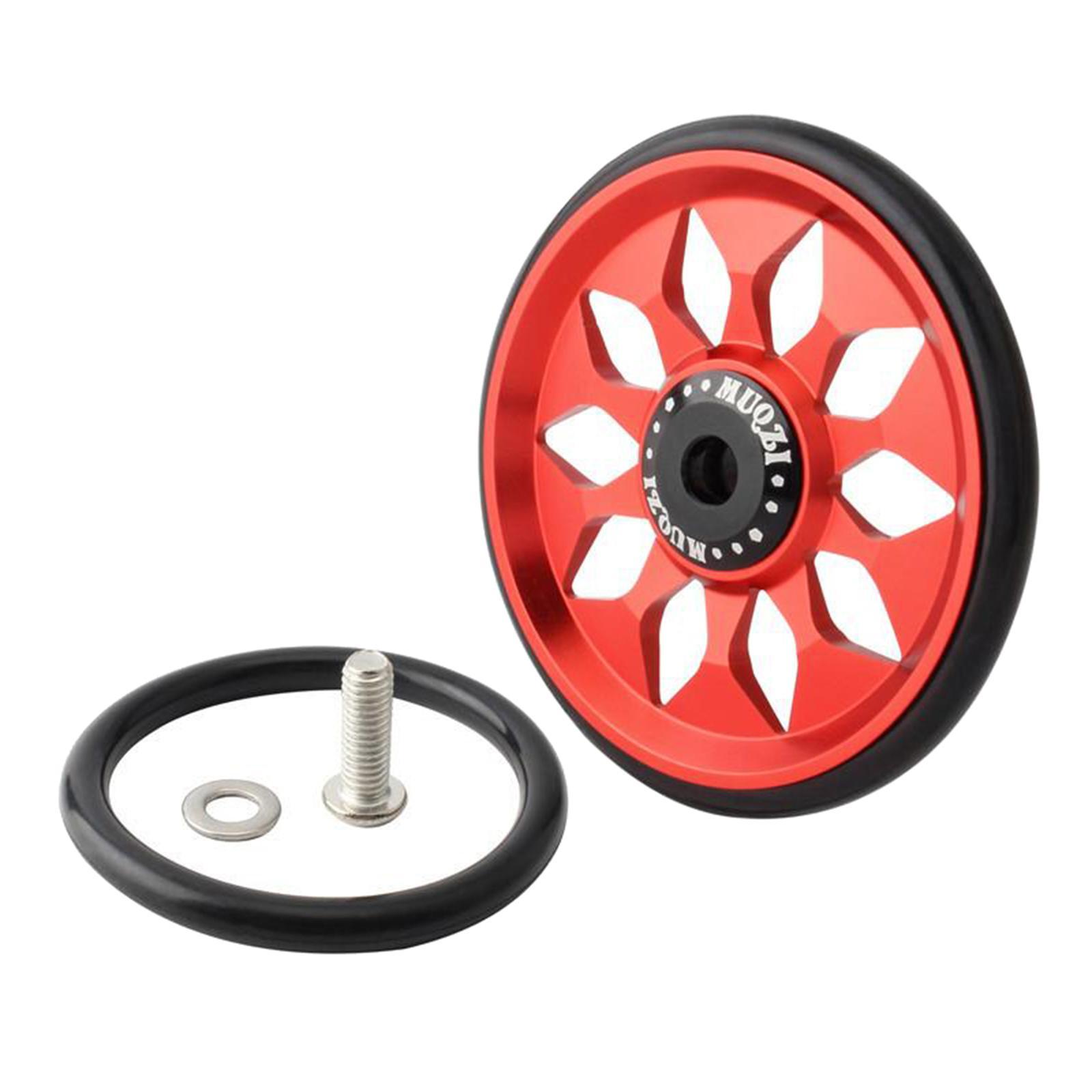 60mm Folding  Wheel  Wheels for  Transport Carry Black