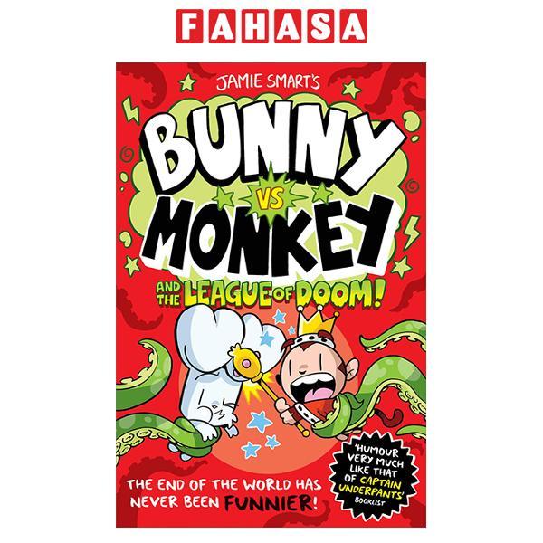 Sách ngoại văn: Bunny Vs Monkey - The League Of Doom!
