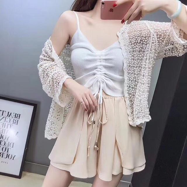 ÁO KIMONO LƯỚI ĐI BIỂN CÓ SẴN