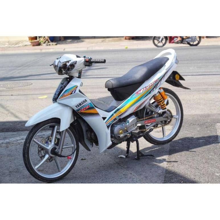 Tem rời sirius dán xe trắng