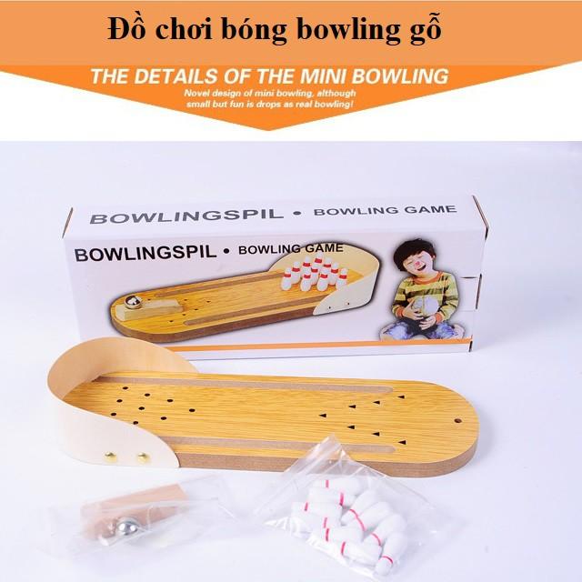 Đồ chơi gỗ Bowling mini cho bé KB216020