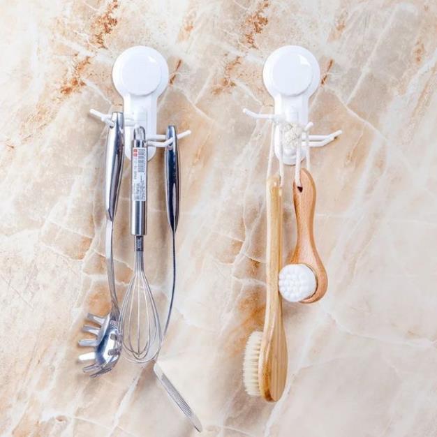 Móc dính hít cheo đồ 5 móc siêu chắc GDTH