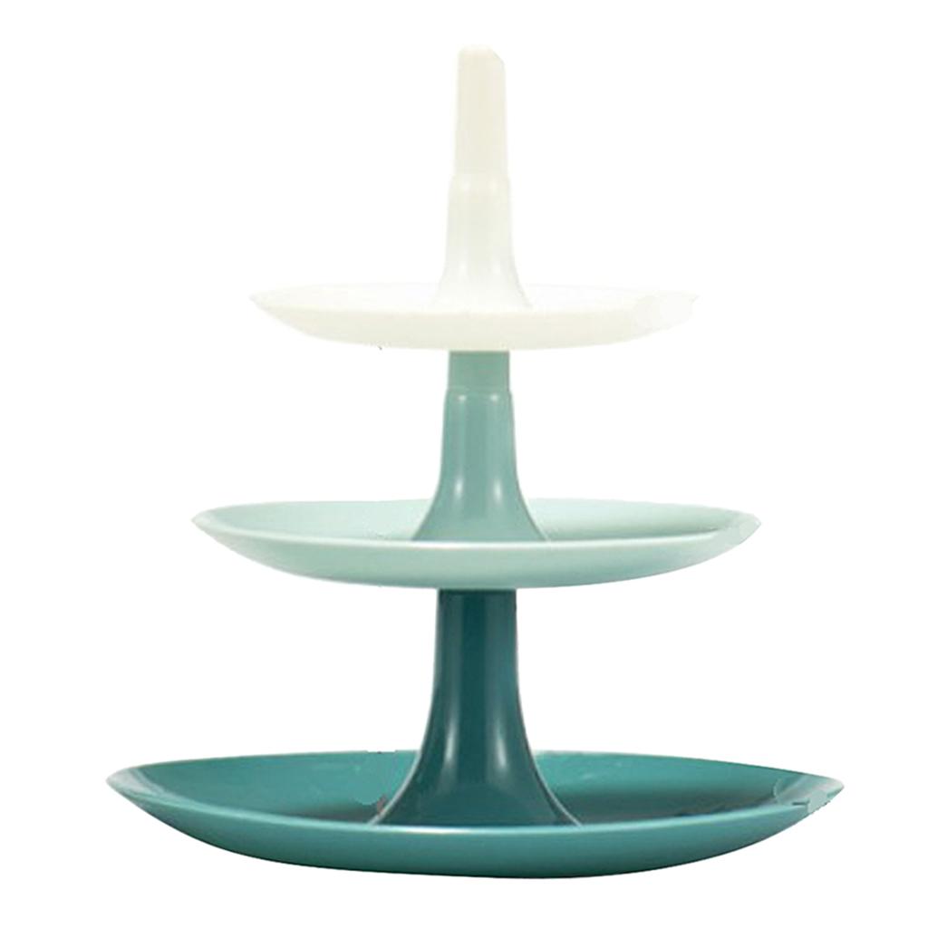 3 Tier Plastic Cake Stand, Dessert Cupcake Holder, Wedding Tea Party Serving Platter