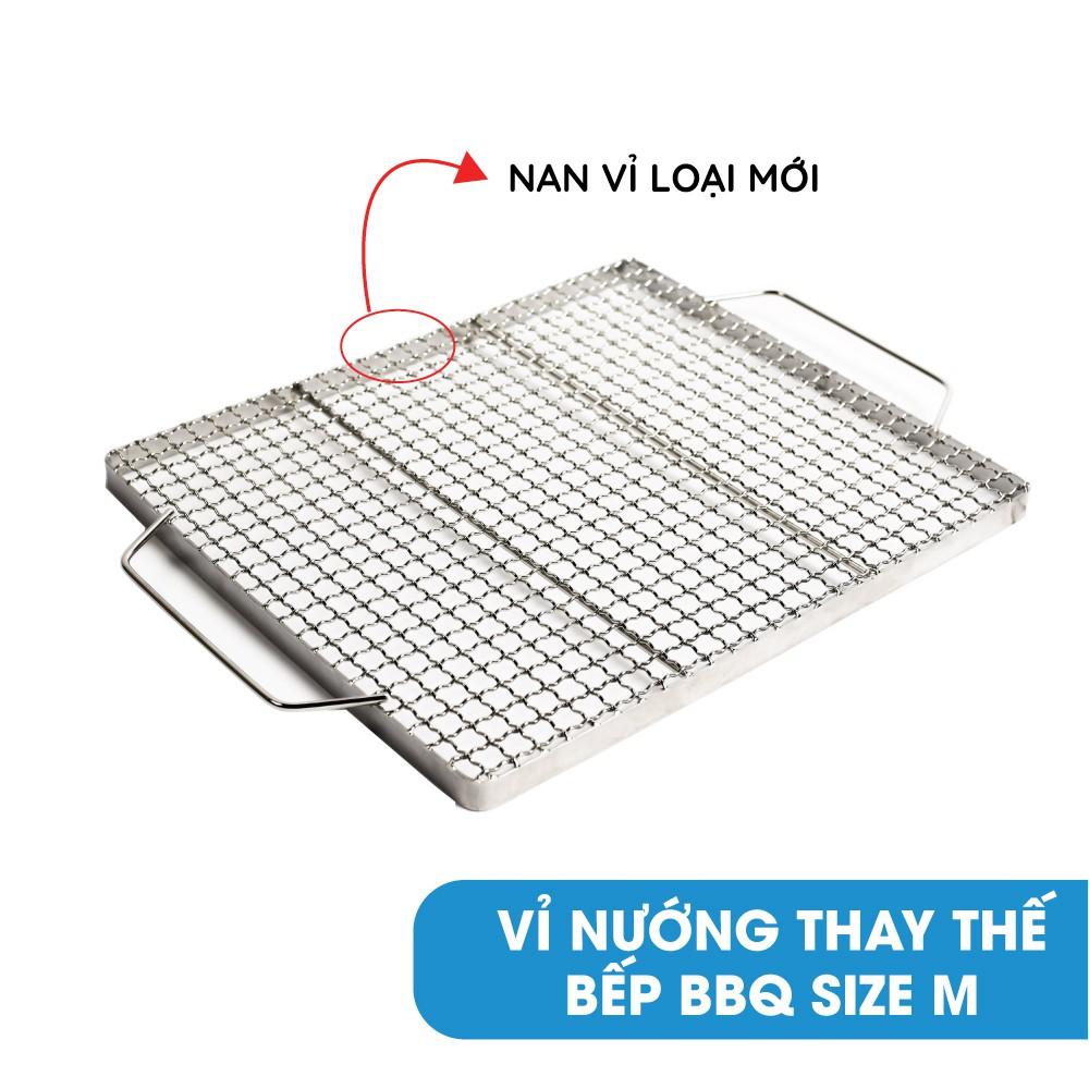 Vỉ nướng BBQ chống gỉ - Size M