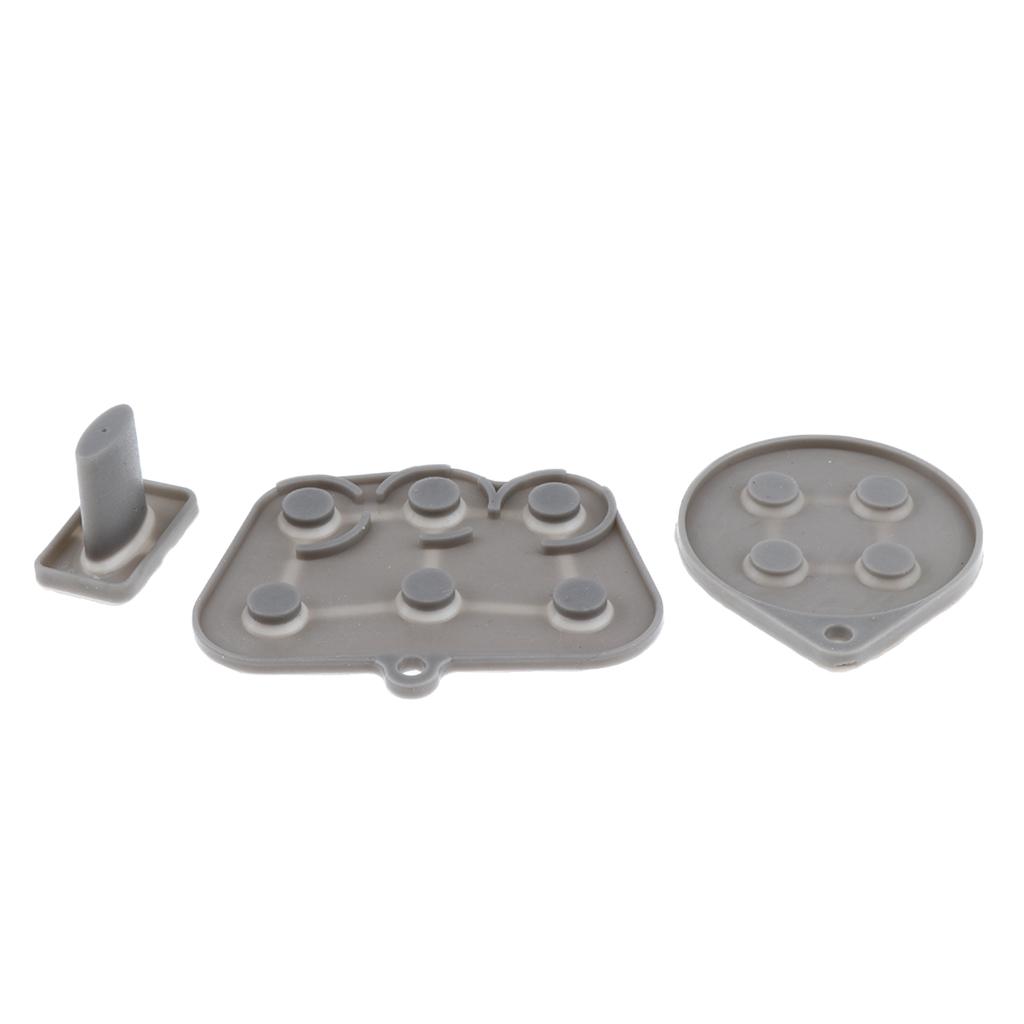 Conductive Rubber Pad Button Contacts Kit for Sega Saturn Controllers Gray- Replaced Your Scrathed or Damaged Pads