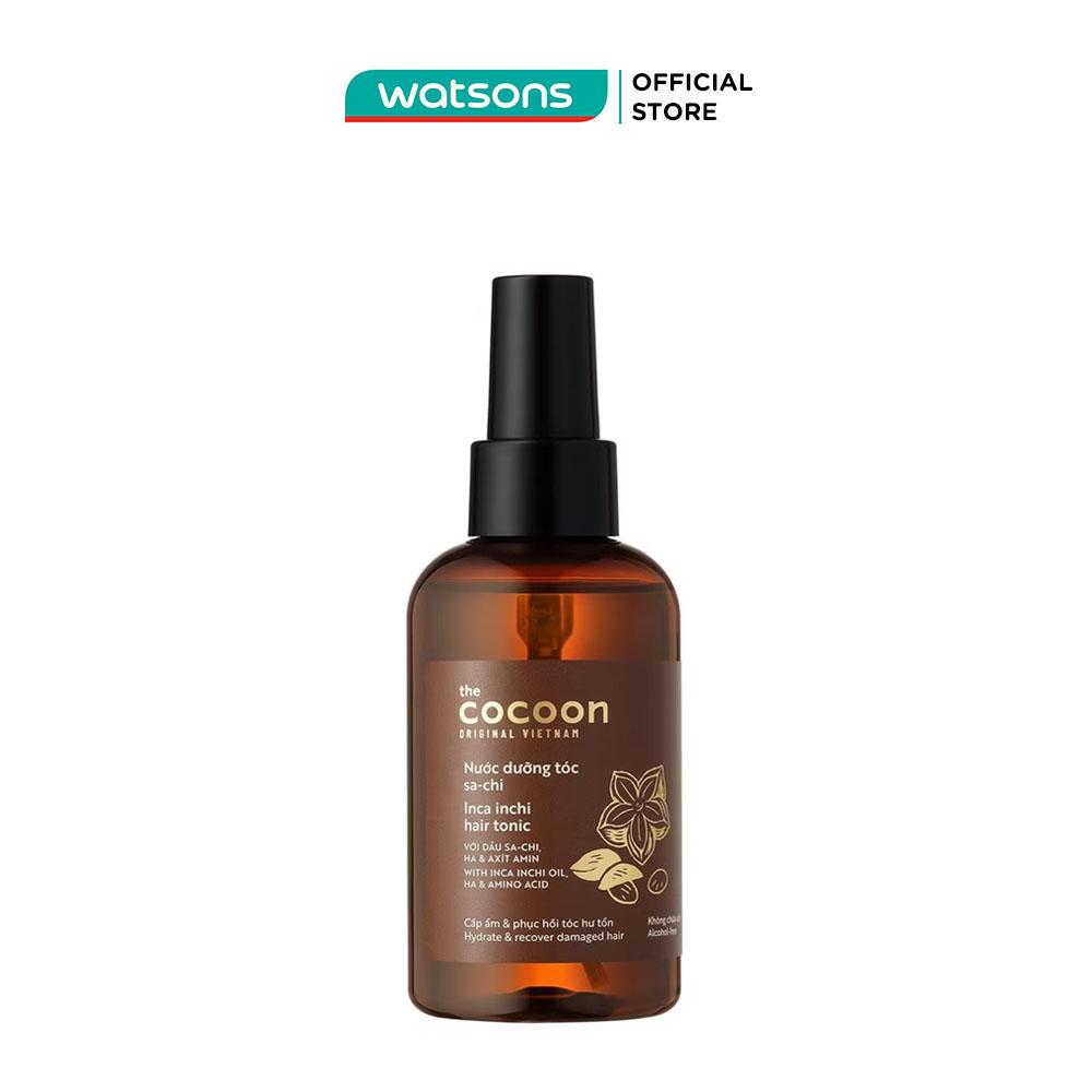 Nước Dưỡng Tóc Cocoon Sachi Inca Inchi Hair Tonic 140ml