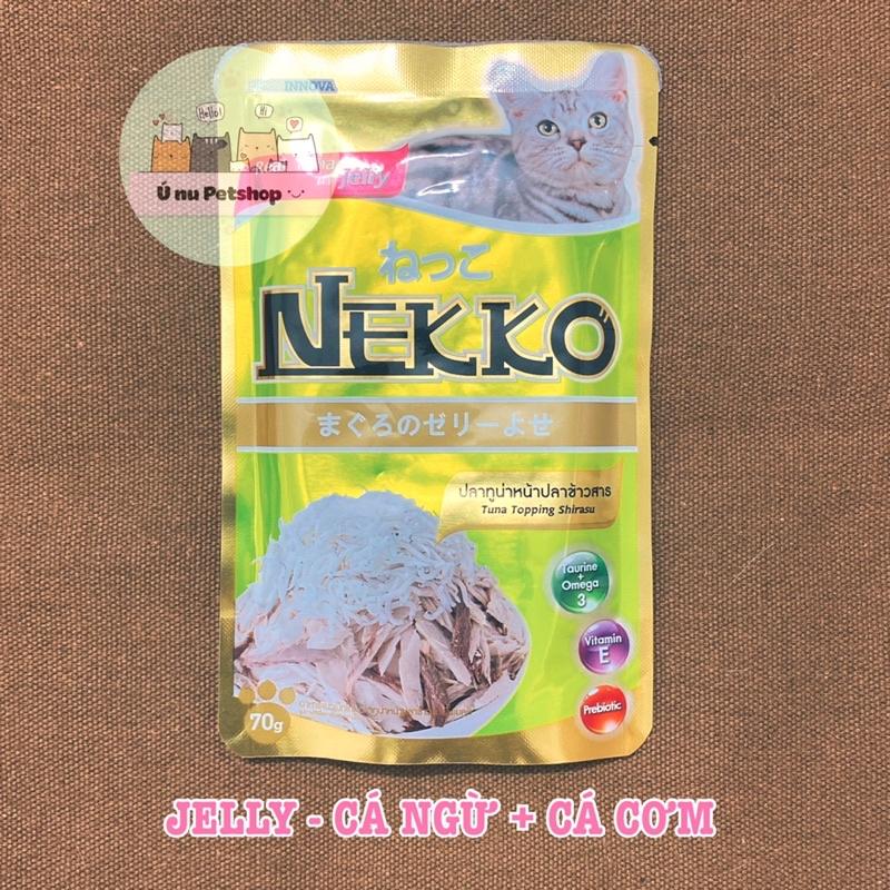 Pate thức ăn cho mèo NEKKO JELLY - GÓI 70G