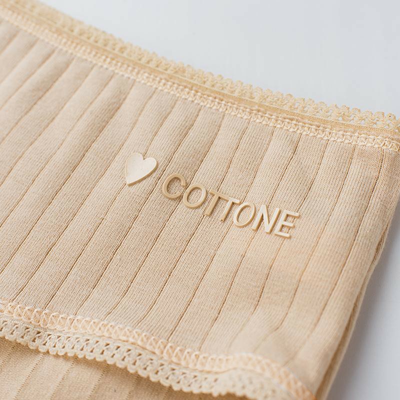 Quần cotton tăm màu trơn ôm mông co giãn tốt cottone