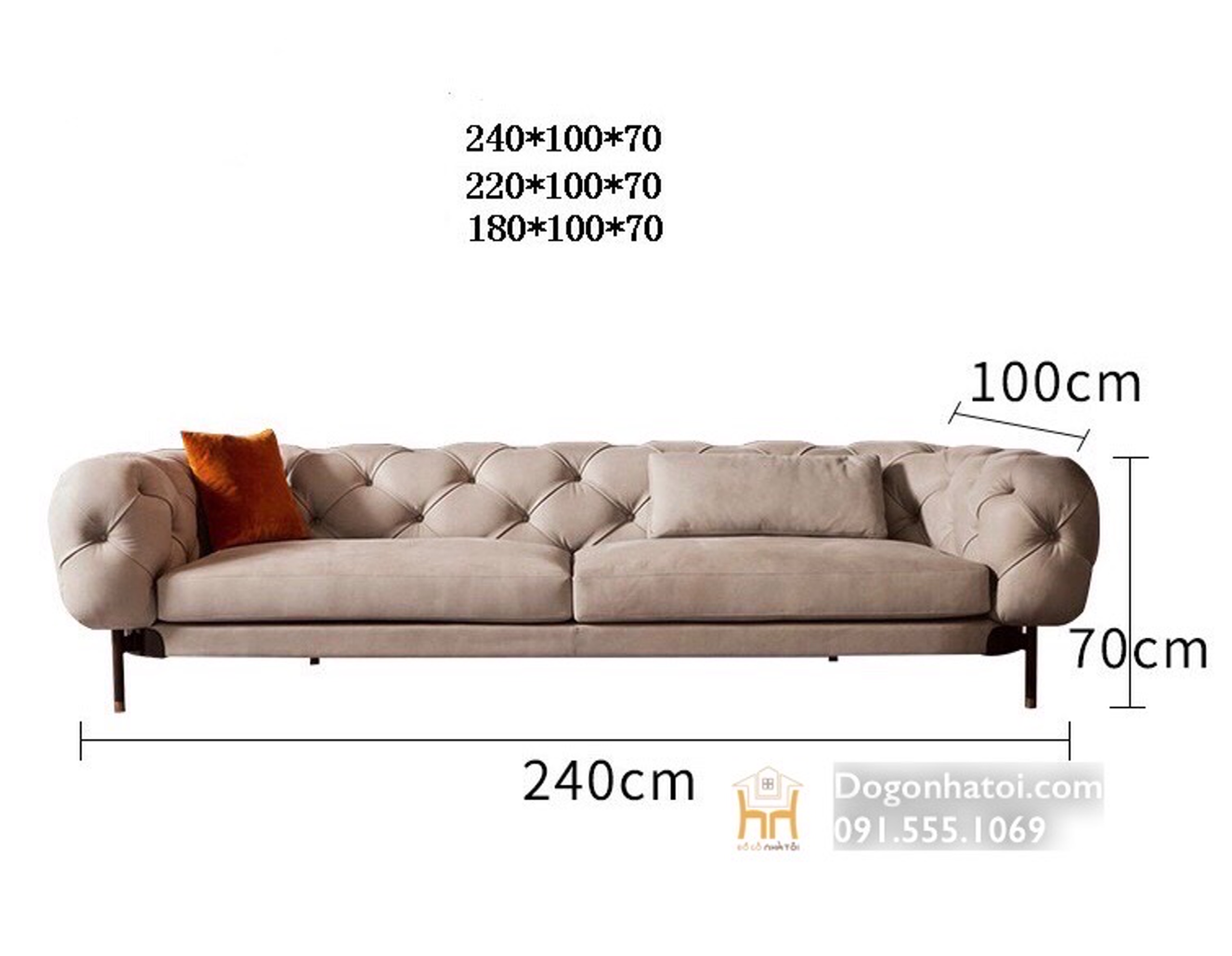 Mẫu Ghế Sofa Đẹp Cho Phòng Khách SF405 - Đồ Gỗ Nhà Tôi