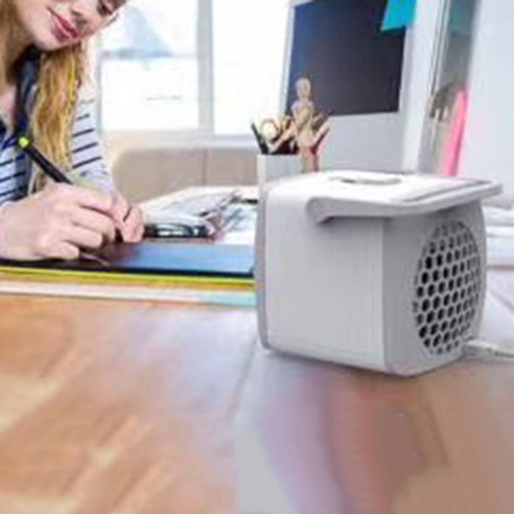 Portable Air Conditioner Fan Personal Quiet USB Air Cooler Humidifier Purifiers