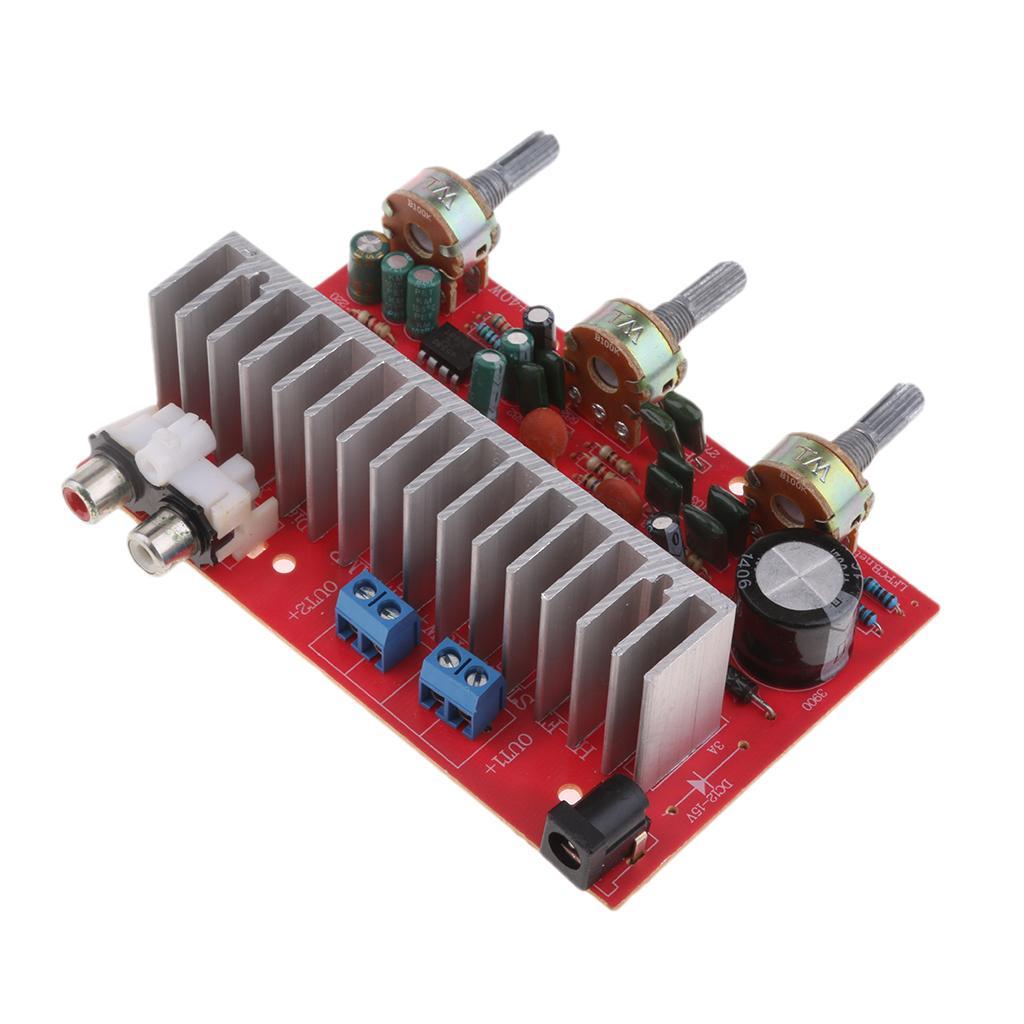 DC 12V DX-7377 Digital Power Audio Stereo Amplifier Board Module DIY 80W