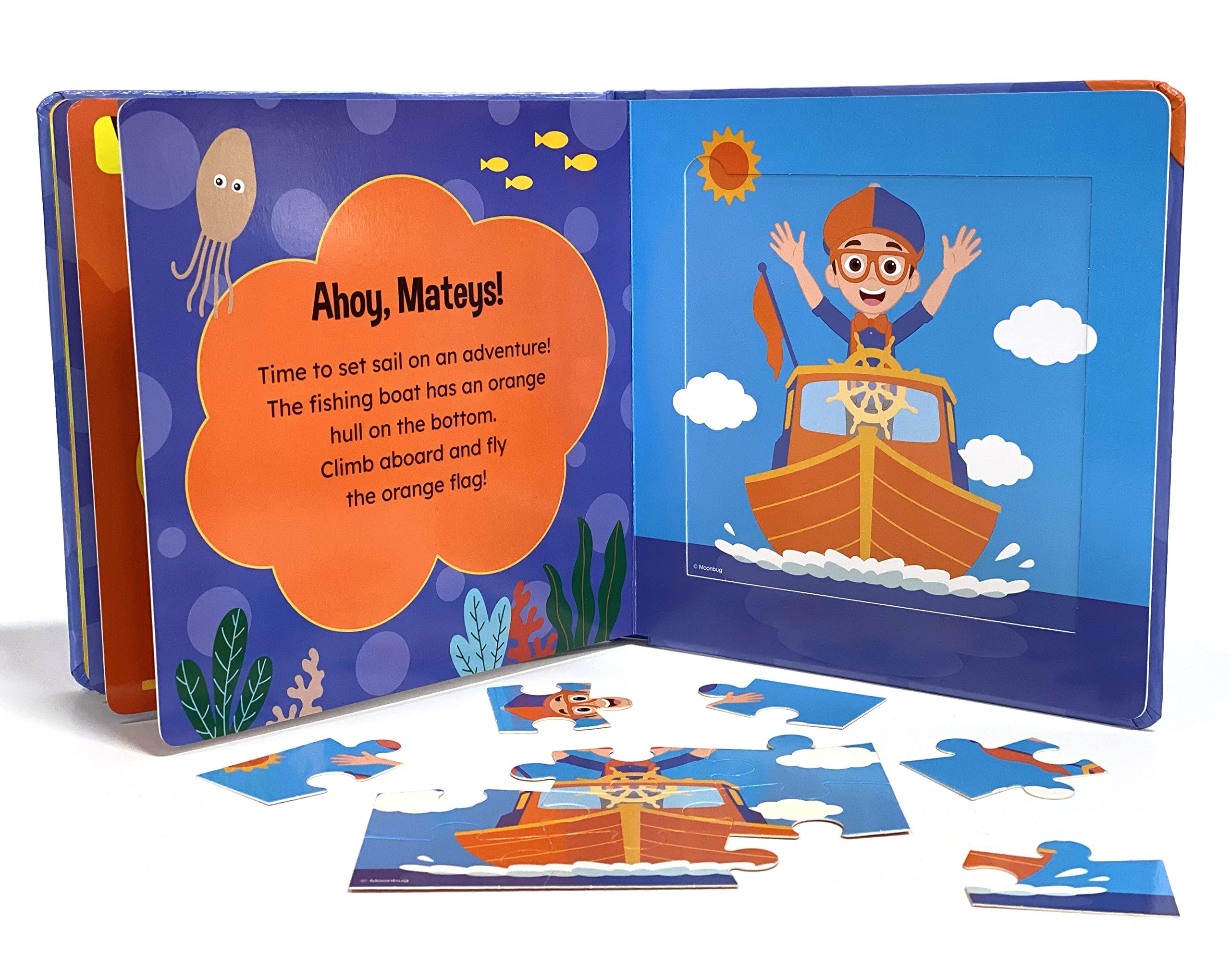 My First Puzzle Book: Moonbug Blippi