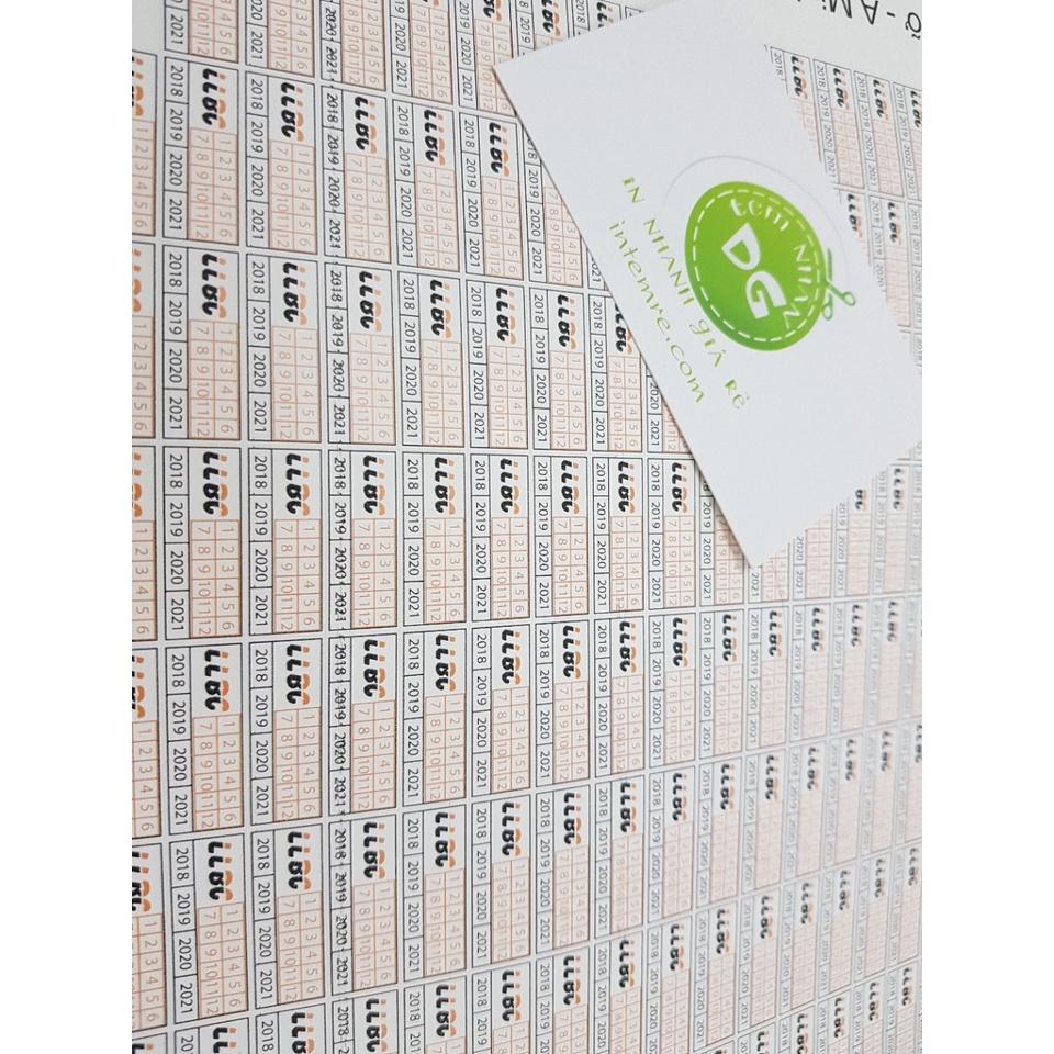 3x1cm Decal bể Tem bể 1000 tem rẻ - đẹp