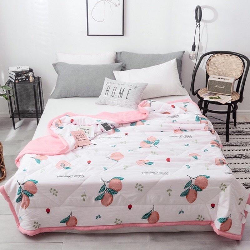 Chăn đũi hè thu mẫu mới 2x2m Chăn xuất Hàn