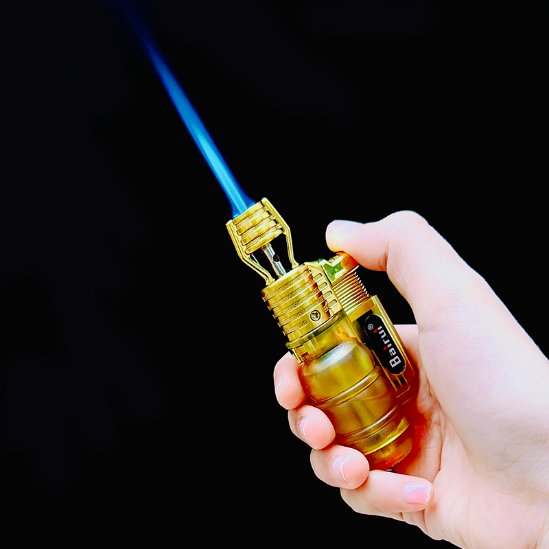 Bật lửa hột quẹt khè đứng BAIRUI BR656 hình hồ lô gas lộ thiên - xài gas
