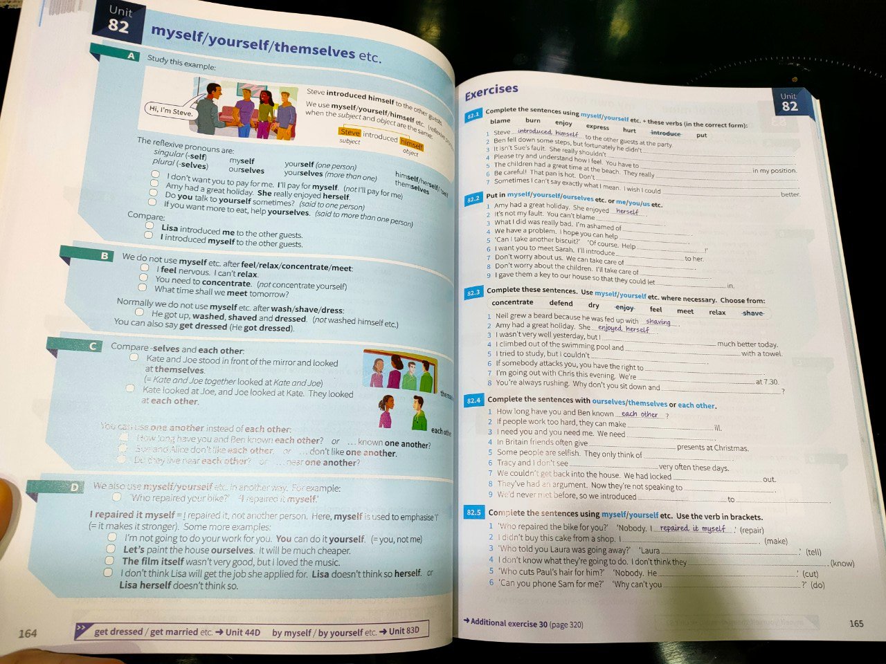 English grammar in use 3c nhập màu kèm audio và answer key