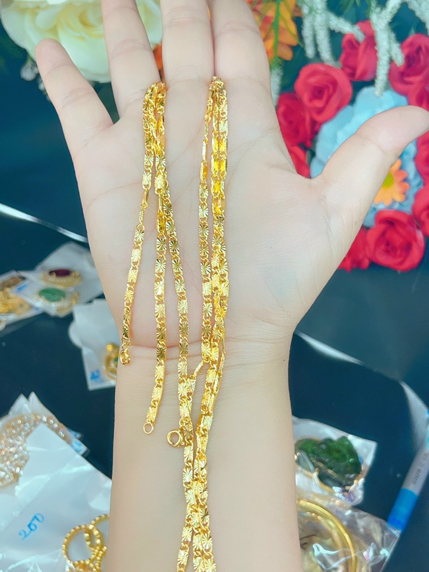 Dây chuyền nữ mạ 18.k siêu xinh