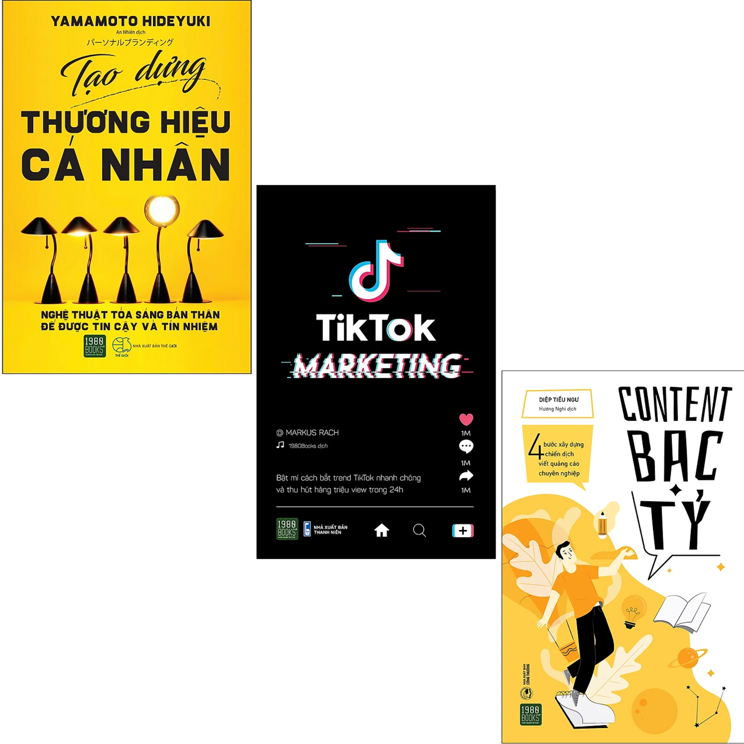 Combo 3Q: Tiktok Marketing + Content Bạc Tỷ + Tạo Dựng Thương Hiệu Cá Nhân  (Chiến Lược Marketing Hiệu Qủa)