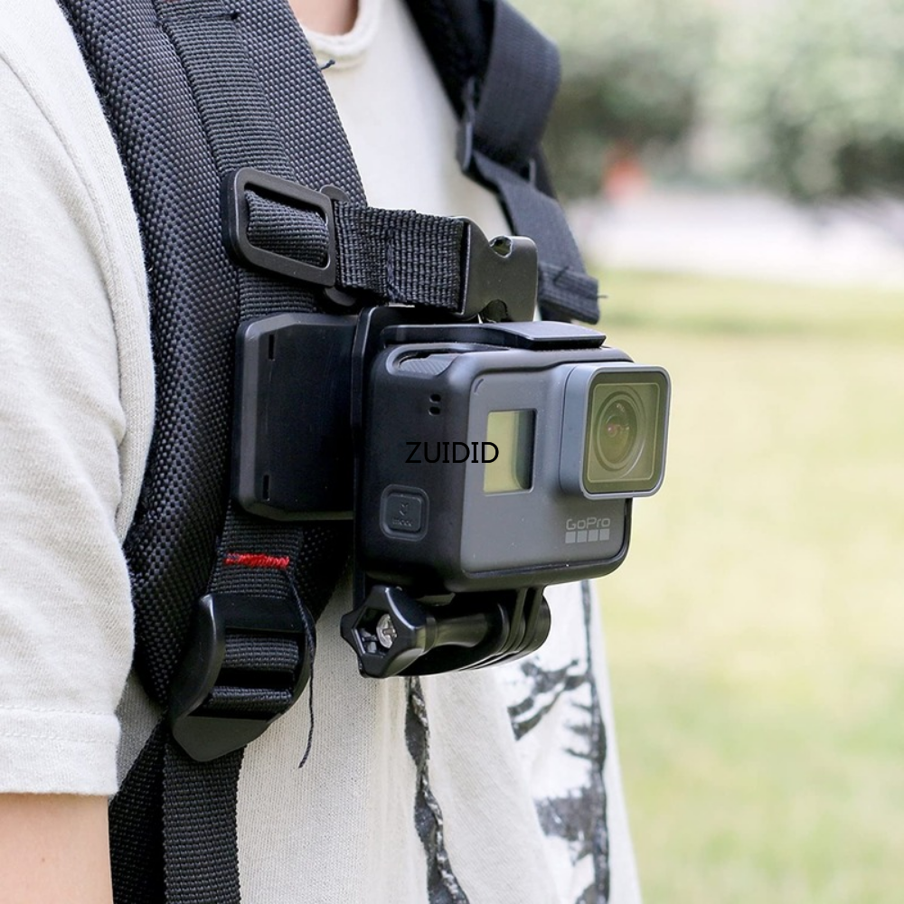 ZUIDID Cho Go Pro Phụ Kiện Kẹp Xoay 360 Độ Cho GoPro Hero 11 10 9 8 7 6 5 4 Cho Xiaomi Yi Cho SJCAM Cho SJ4000