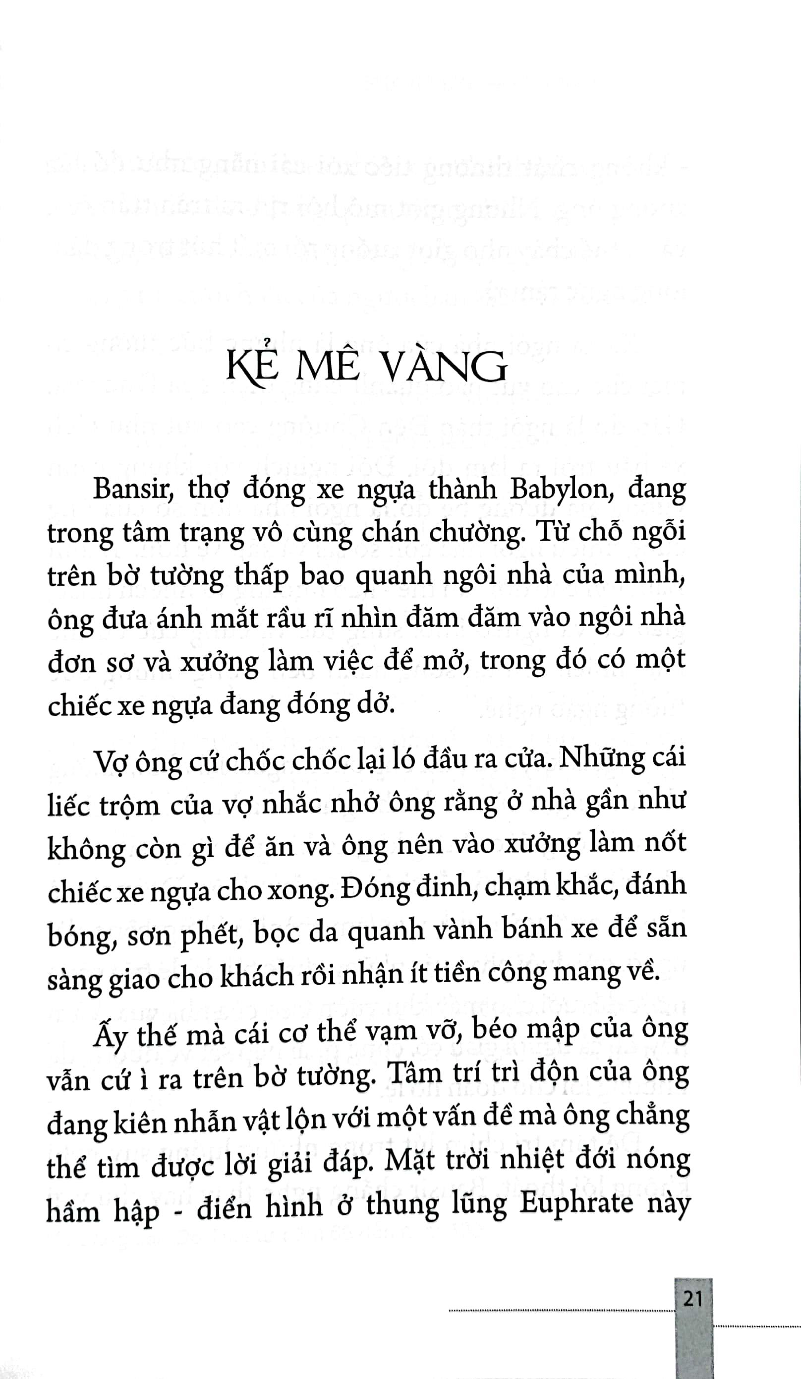 Bí Quyết Làm Giàu Của Người Babylon