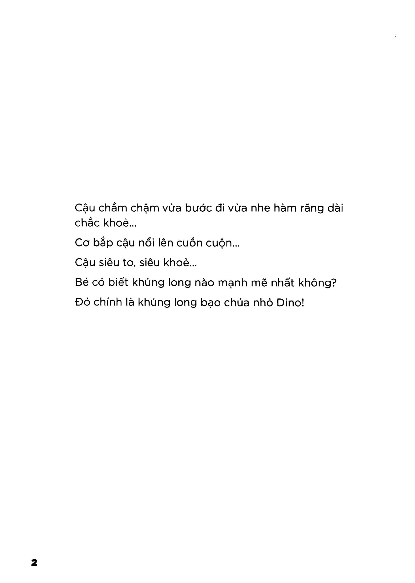 Dino Bướng Bỉnh - Không Sợ Gì Hết (Tái Bản 2023)