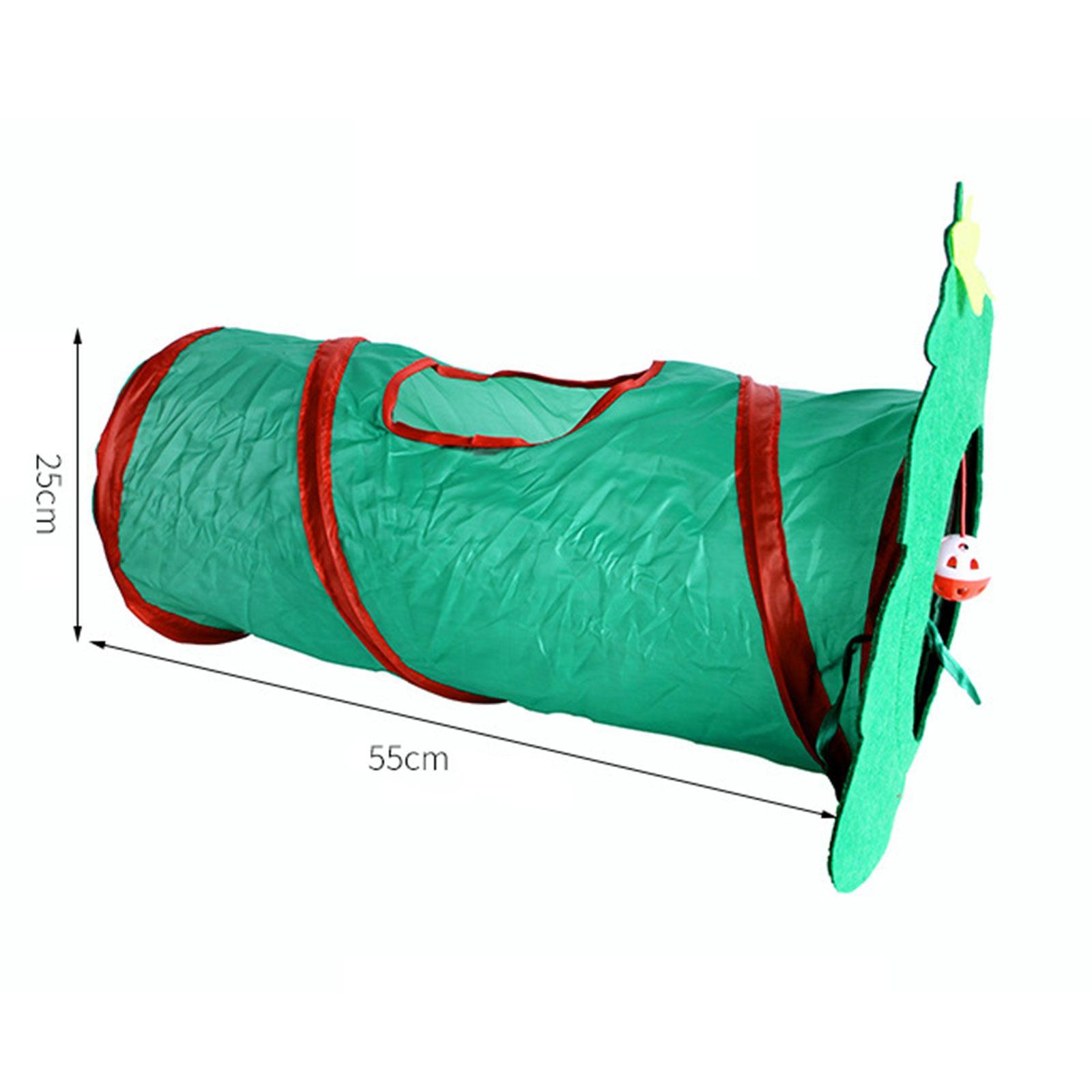 Cat Tunnel Foldable Tubes Rest Interactive Toy for Small Animals Indoor Cats