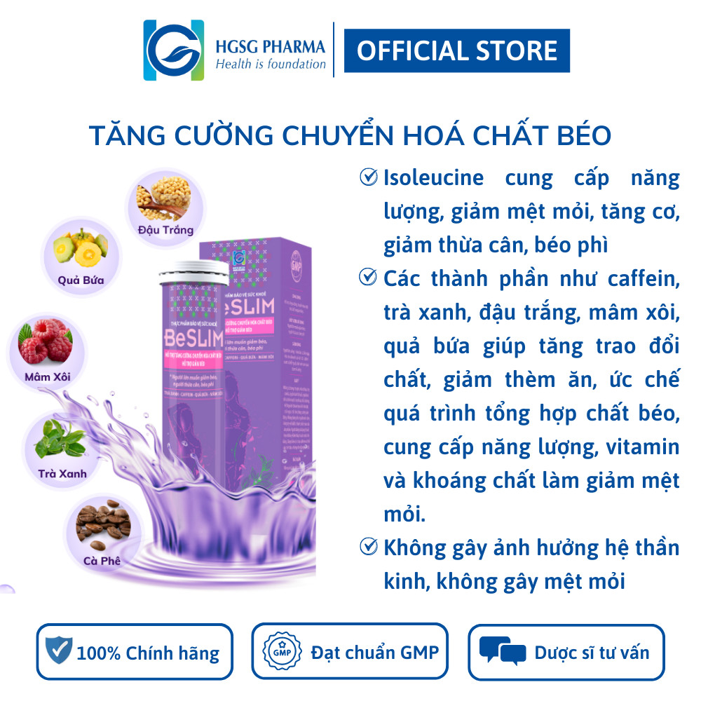 Combo Da sáng dáng xinh HGSG pharma Be Skin & Be Slim