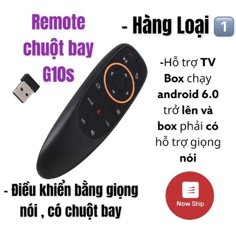 Điều khiển Chuột bay tìm kiếm giọng nói Air Mouse Remote Voice G10S PRO