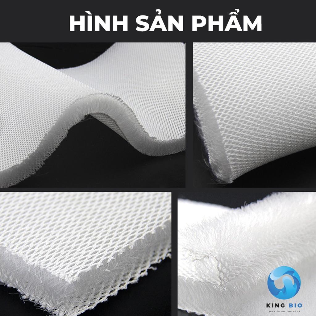 Mút lọc sinh học 3 lớp cao cấp No1 Aquarium Eco Fibrous - Vật liệu lọc cao cấp cho bể cá, hồ cá