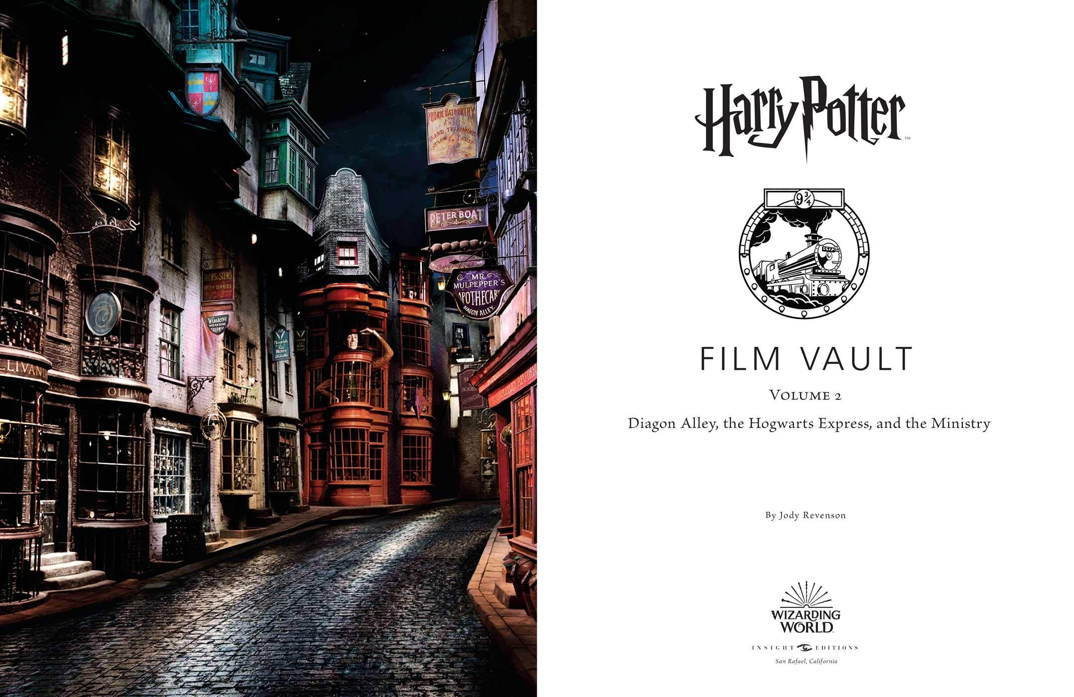 Harry Potter: Film Vault: Volume 2: Diagon Alley, the Hogwarts Express, and the Ministry