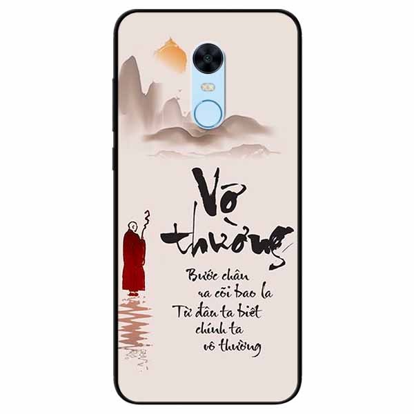 Ốp lưng in cho Redmi Note 5  Mẫu Vô Thường Bước Chân