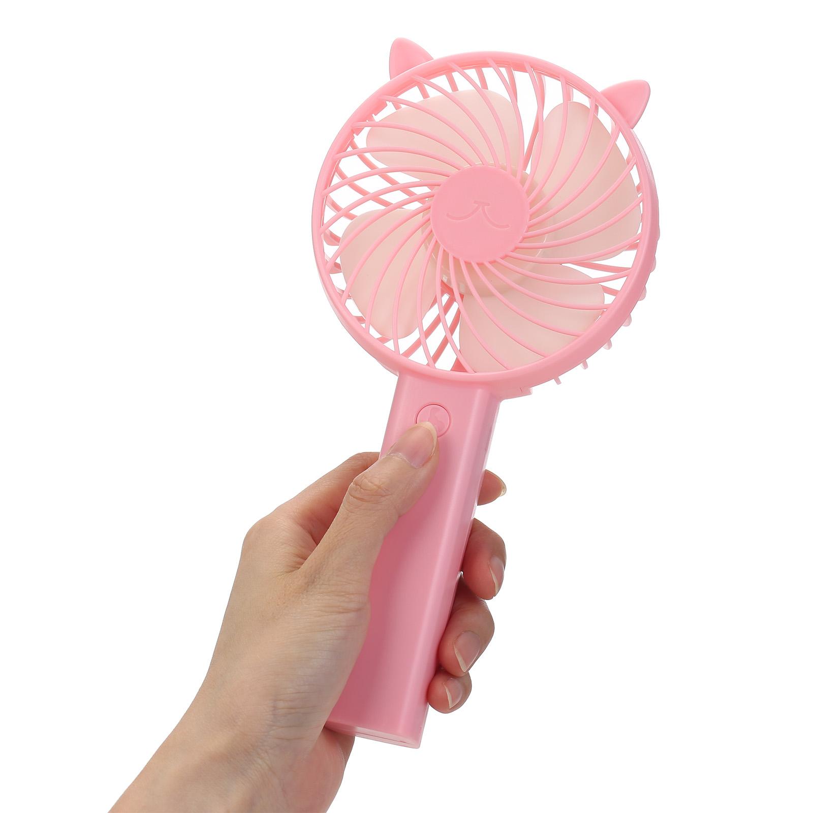 Quạt cầm tay mini 3 chế độ gió, sạc USB