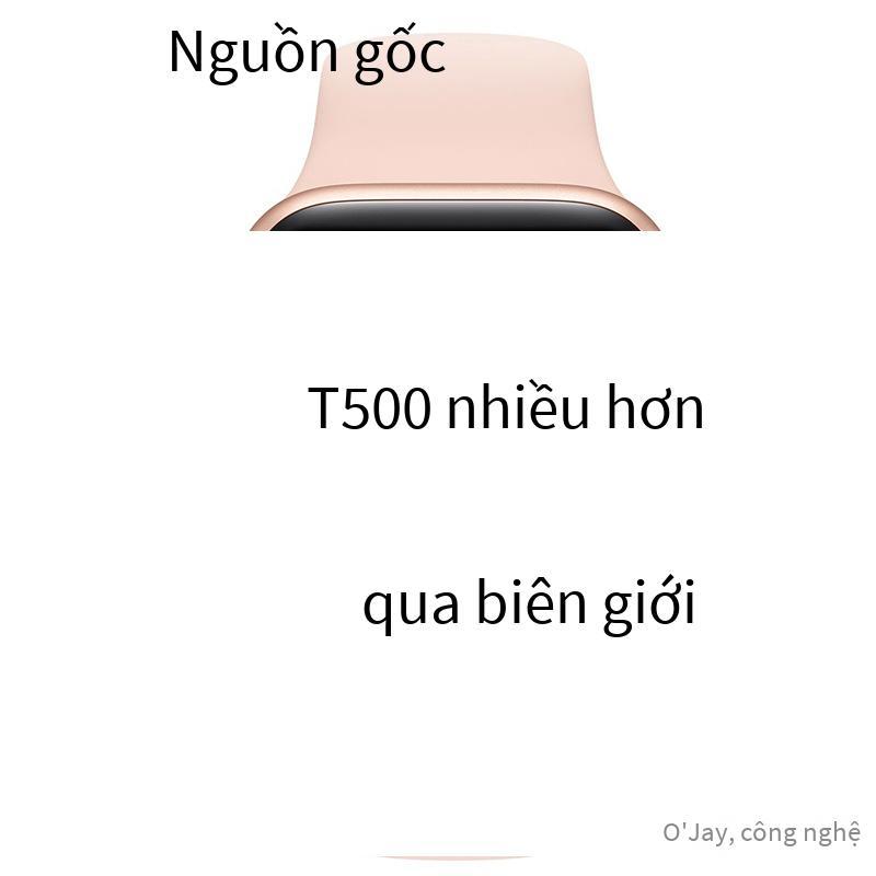 Đảm Bảo Chất Lượng T500 + Plus Đồng Hồ Thông Minh Cuộc Gọi Bluetooth Oxy Trong Máu Đo Nhịp Tim Đo Quãng Đường Đi Đồng Hồ Thể Thao Đa Năng