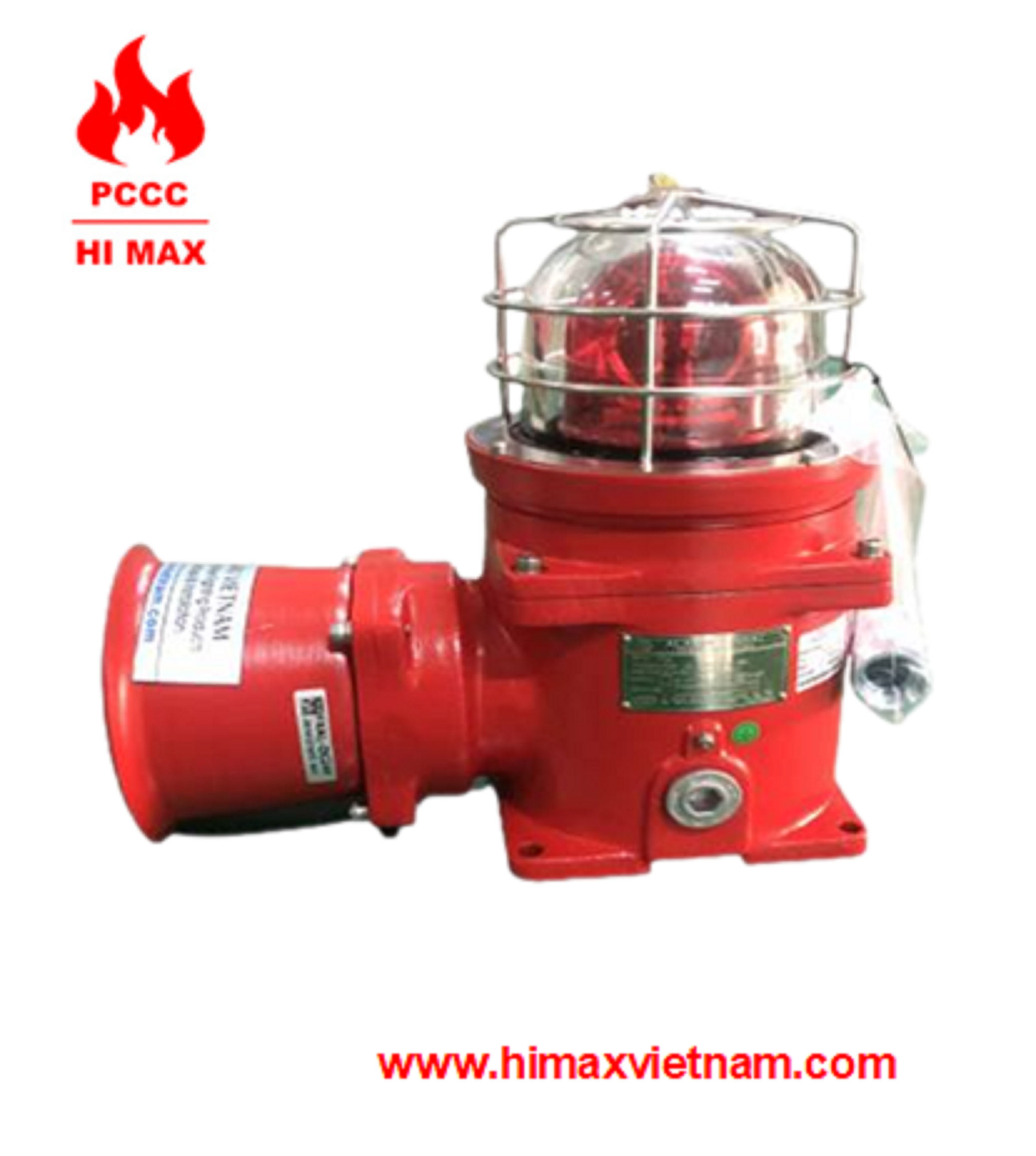 Đèn báo kết hợp còi hú chống nổ hi max FXAL