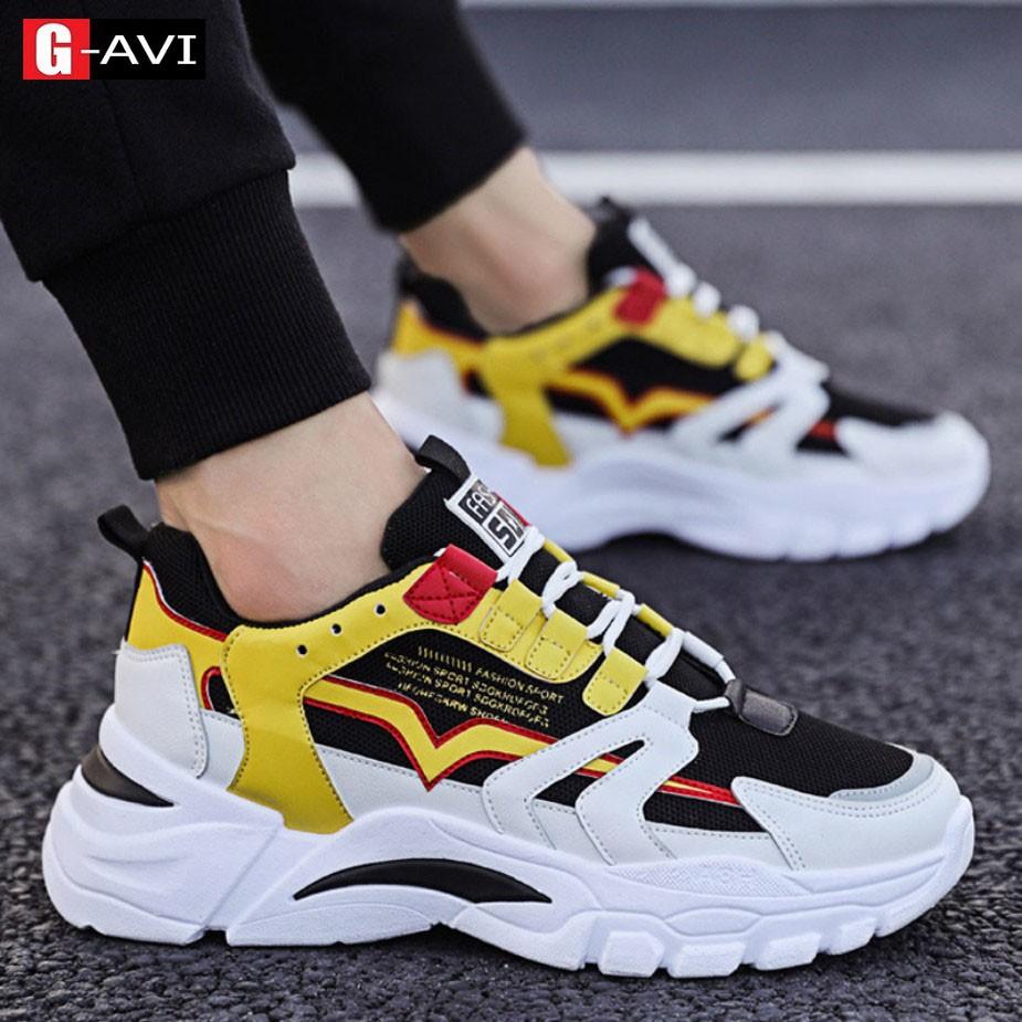 Giày sneaker nam tăng chiều cao mẫu mới phong cách trẻ trung năng động hot trend 2021 AVi364