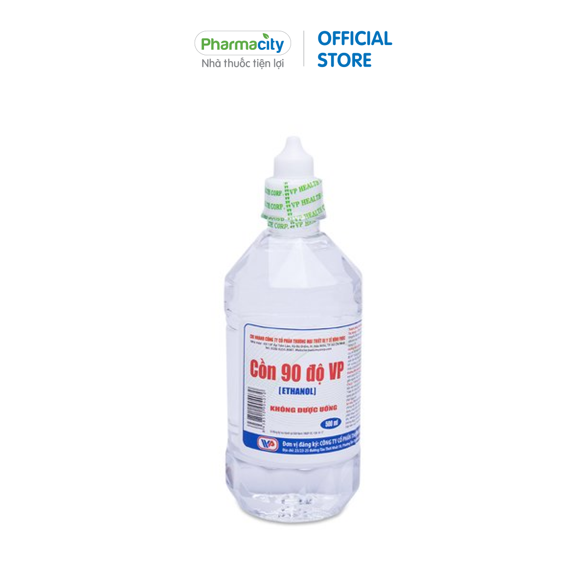 Cồn 90 độ Vĩnh Phúc (Chai 500ml)