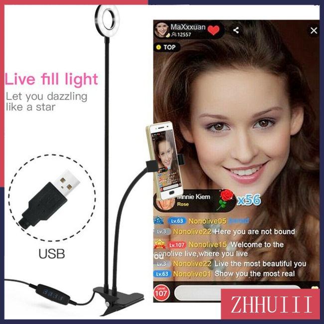 Đèn LED 24 Bóng Hỗ Trợ Chụp Ảnh Selfie Cho Điện Thoại