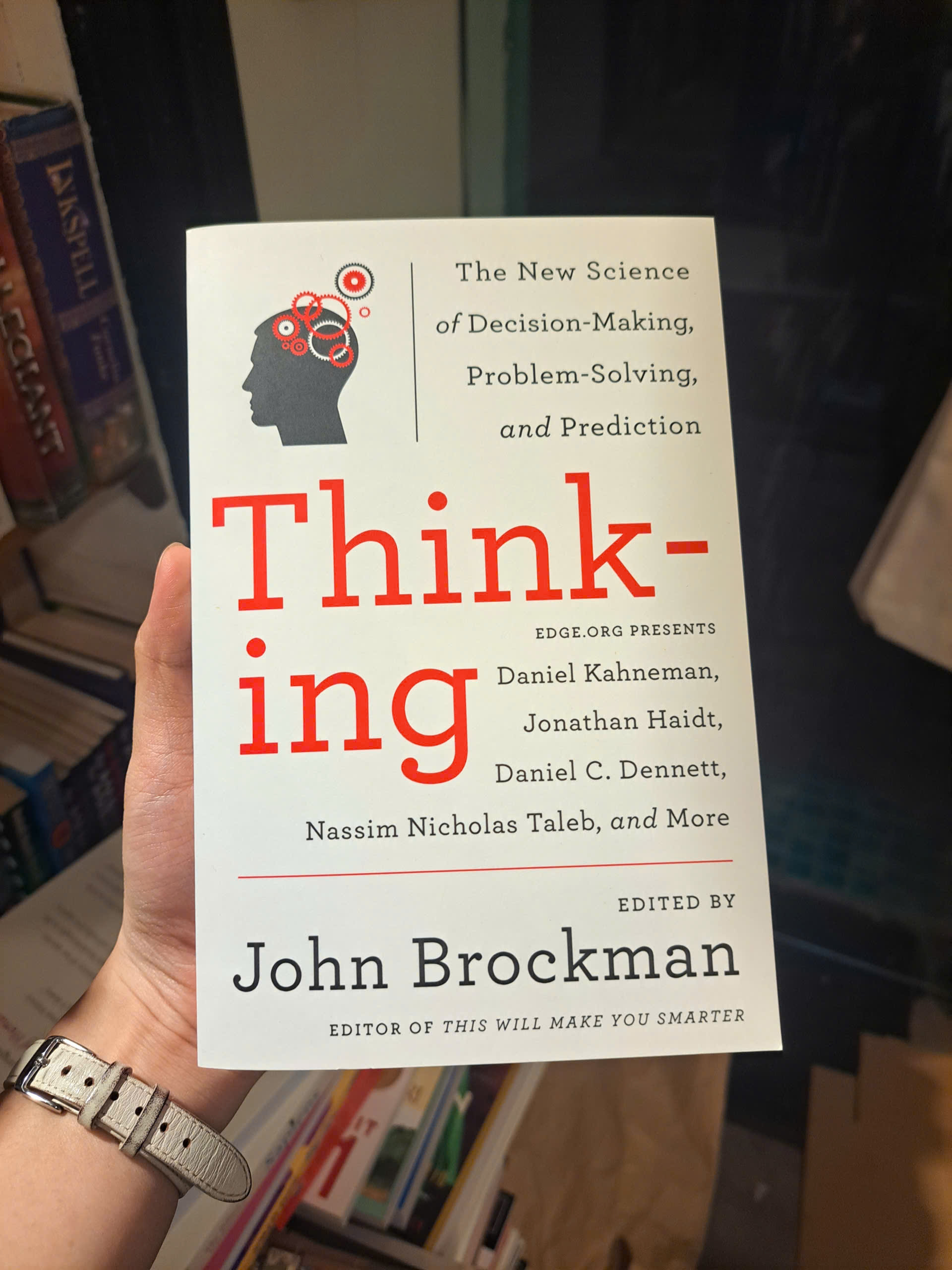Sách - Thinking: The New Science of Decision - Making by John Brockman | Psychology / Ngoại văn
